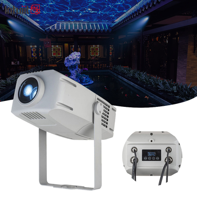 Wasserdicht IP65 400w Gobo Projektor Licht Custom Logo Drehbare Gobo Licht Für Korridor Treppen Gebäude Werbelicht