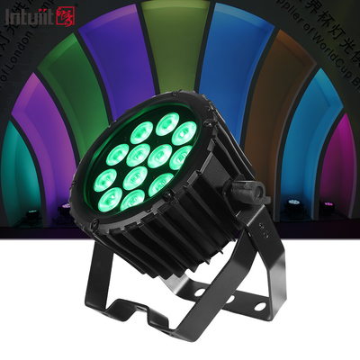 LED Par 12x3W RGBW Vollfarbe 4IN1 RGBW 4IN1 Party Par Licht Led Flat Par Wand Waschmaschine Licht