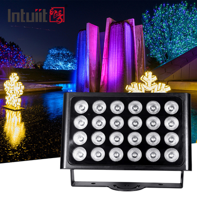 Neues Design Außenarchitektonische Landschaftsbeleuchtung LED Schmalen Lichtwinkel IP65 160W RGBW DMX512 LED-Floodlampen