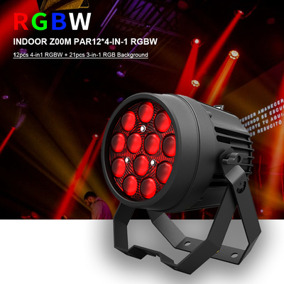 Aluminiumlegierung LED Flat Par 12x10W RGBW 4in1 DMX512 für Discos Party Bühne Hochzeit Konzert Theater Effekt Beleuchtung