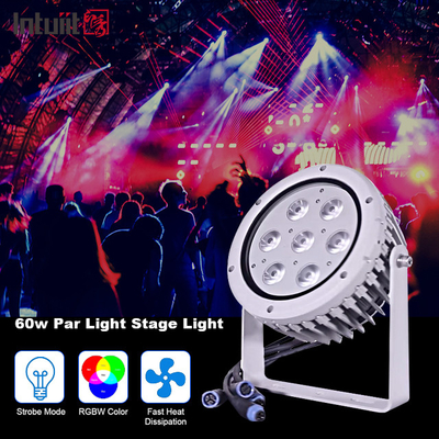 Ip65 im Freien Dmx 60w Rgbw führte Landschaftsscheinwerferlichter für Garten