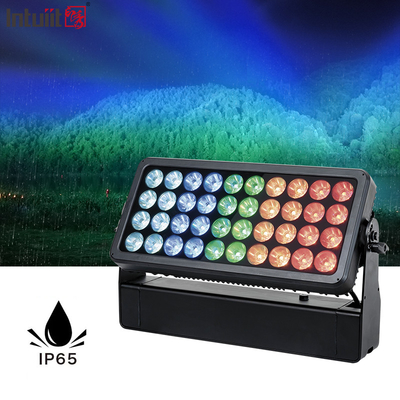 Gebäude Outdoor LED 40X10W 4in1 Pixel Flut Wandspüler IP65 Wasserdicht Stadt Farblicht