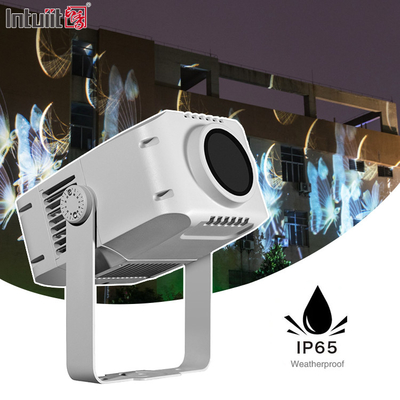 100w IP65 Logo Projektor Lampe Gobo Licht Außen 7+1 Drehbare Gobo professionelle Werbebeleuchtung