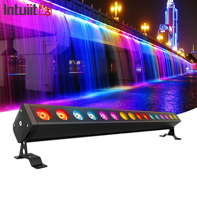 Rgbw 4in1 Dmx 16x5w führte wasserdichtes Stadiums-Licht powercon Wandwaschmaschine für Auditoriumsstangen
