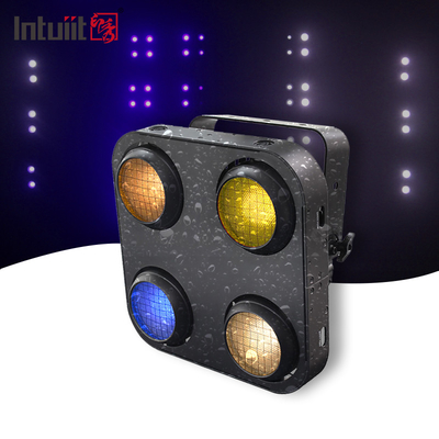 Wasserdichtes LED Blinder 4 Augen Publikumslicht 4x90W COB LED Licht Für Party Bar KTV DJ Disco
