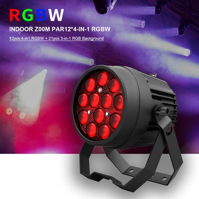 12x10W leistungsstarke Disco-Leuchten DMX 512 Schall aktivierte LED-Par kann Bühnenleuchten