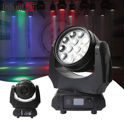 Led 12x10W 4in1 RGBW Waschmaschine Zoom Bewegliche Bühnenlicht für DJ Disco Nachtclub Hochzeit Kirche Theater Party
