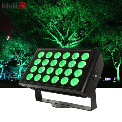 Wasserdichtes 24pcs 160w LED Flutlicht RGBW 4 In 1 Stadt Farblicht 24*10w Außen LED Wand Waschmaschine Bühnenleuchten