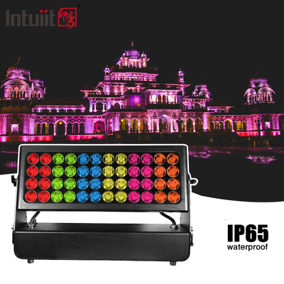 IP65 Wasserdichte Stadtfarbe rgbw Wandspüler Gebäudelicht 1500w RGBW 4in1 Led-Außenstadtfarbenlicht