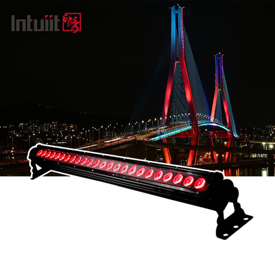 24 Stück Led Wand Wasch 20X9W Außenbeleuchtung Bar 3in1 Mit Dmx Lichter Für Gebäude Außen