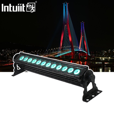 Außenwasserdichte Landschaftsleuchte LED Wandspüler DMX 12X3W RGB Wandlinearlampe