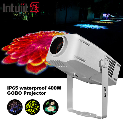 IP65 400W Gobo Led Projektor Wasserdichtes Werbelicht Projektor Außen Led Projektor Licht Logo