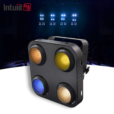 Ip65 4x90w Bernstein+Wärmweiß RGB Led Cob Publikum Blinderlicht Außenwasserdicht 4 Augen