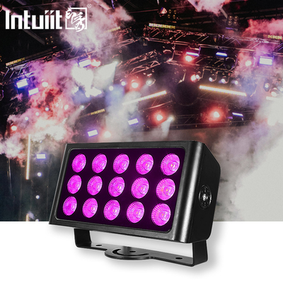 Bühnenlicht Flutlicht 15x5w RGBW DJ Lichter Bar DMX512 Uplight Bar für Hochzeit Disco Party Bühnenbeleuchtung