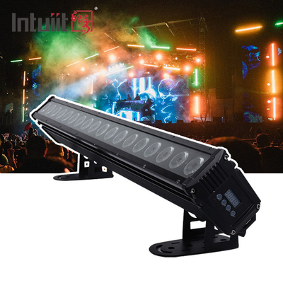 18x8W Led Wandspüler Außenbeleuchtung 4in1 mit dmx512 Lichter für Gebäude Außen