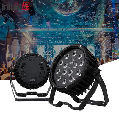 90W RGBW 4in1 Par schmaler LED-Flachpar-Dosenleuchten für DJ-Bühnenveranstaltungen im Freien