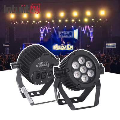 LED-Bühnenlicht 7X22W RGB Aluminium DMX512 LED-Parlicht für Hochzeitsveranstaltungen