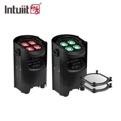 4x12W 4-in-1 RGBW Dj Hochzeitsbatterie LED-Aufleuchtung WIFI drahtlos Dmx Disco Bühnenlicht