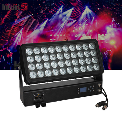 400W Außenwasserdicht Stadtfarbe 40x10W RGBW 4in1 LED Wandwaschlicht IP65