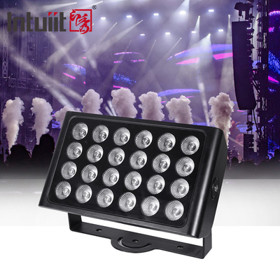 Wasserdicht IP65 Stadtfarbe DMX512 24x10w RGBW Außen Led Wandspüler Flutlicht