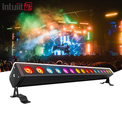 DMX512 RGBW LED Lineare Wandspüllampe für Architektur- und Fassadenbeleuchtung 16x5W Außenwasserdichte Bühnenlampe
