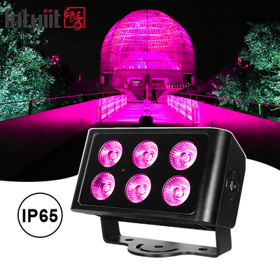 6x5W Led Rgbw 4in1 Wasserdicht Ip65 Stadtfarbe Wandspüler Led Wasch Flutlicht