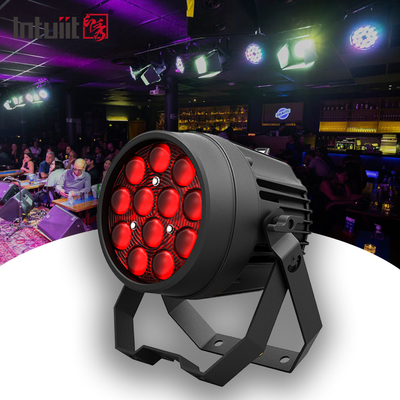 Wasserdichtes drahtloses DMX Außenlicht 12x10W RGBW 6in1 IP65 LED Par