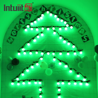 Feiertagsbeleuchtung LED-Glühlampe Pixel-LED-Licht Wasserdicht Dmx Rgbw Mehrfarbstring Weihnachtslampe