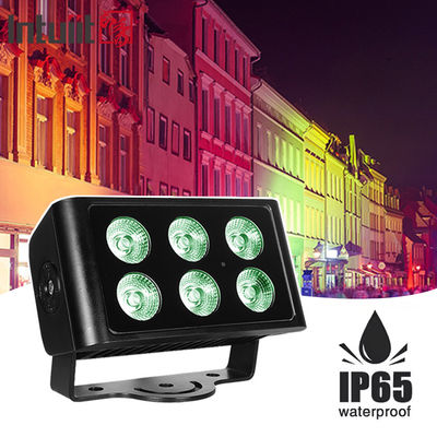 Wasserdicht IP65 Außen-Dmx 6X5W Rgbw Led Waschwaschmaschine
