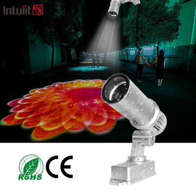 Wasserdicht IP65 Logo Gobo Projektor Weihnachtslicht Außen 60w LED Gobo Logo Projektor Außen Werbelicht