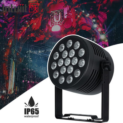 Guter Preis 18x20w LED Par Light Bar RGBWA UV 6in1 Aluminium DMX Bühnenlicht für Hochzeit DJ Party Disco Club