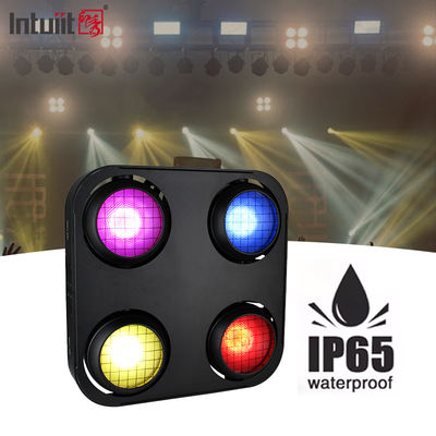 4x90w DMX512 Steuerbare RGB-LED-Bühnenbeleuchtung Wasserdichte Blinderleuchten mit Aluminiumkörper IP65
