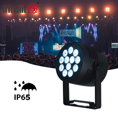 12x20W LED Par Light IP65 Wasserdicht RGBWA-UV 6IN1 DMX512 Bühnenbeleuchtung