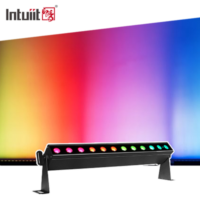 IP20 Led Up Lichter Batteriebetrieb LED Wandwasch 12x2w RGBW 4in1 Bühnenleiste Licht Sound Control Beleuchtung