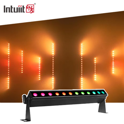 IP20 Bühnenveranstaltung Party Hochzeit 12x2W RGBW DMX Akku-betriebener LED Wall Washer Uplight