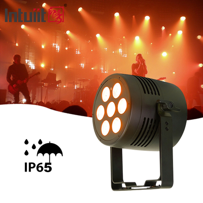 7x20w IP65 DMX512 Bühnenbar Party Lichter Rgbwa-uv 6in1 Led Par Can Light DJ Disco Party