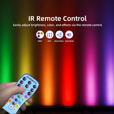 Wash Light IP20 DMX512 Advanced Smart Music Solution 24*2W RGBW LED-Leuchten Lineare Bar Wandfluter
