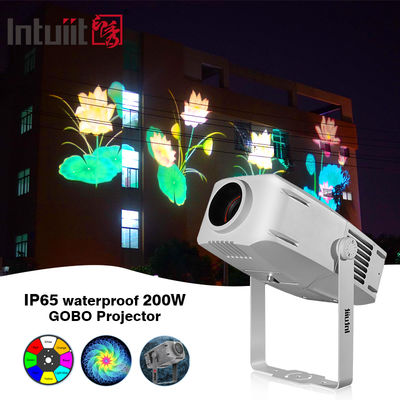 Wasserdichter IP65 LED Gobo Projektor Licht Hohe Helligkeit 200W für Outdoor Landschaftsbühne