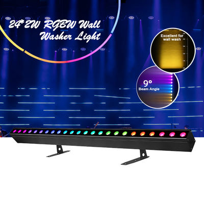 24*2W RGBW LED-Linear-Bar-Wandspüler