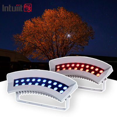 Profi-RGBW LED-Bauwerk Baum Flutlicht Wasserdicht IP65 DMX512 LED-Flutlicht für Außenfasadenbeleuchtung 36W