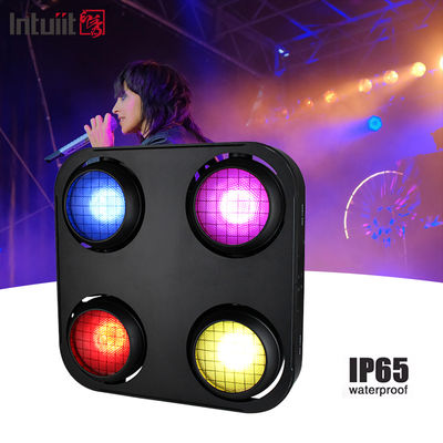 4X90W 4 Eye Led Cob Blinder Light Amber Warm White 2In1 Ip65 Wasserdichtes Led Bühnenlicht