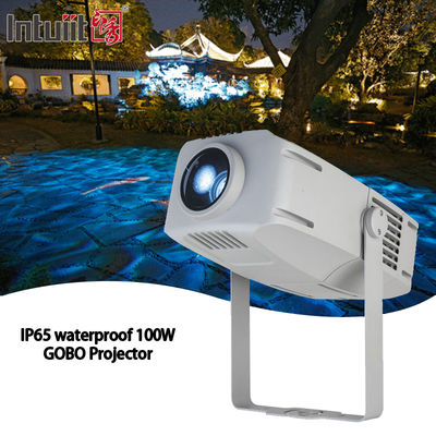100W Outdoor Farbiges Wasser Gobo Projektor Nachtclub Disco-Effekt Licht Wasserdichte Landschaftslampe Licht Werbelicht