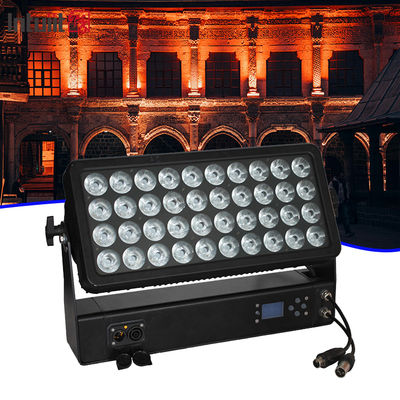 400W Außen IP65 Wasserdicht Stadt Farbe 40x10W RGBW 4in1 LED Wandwaschlicht