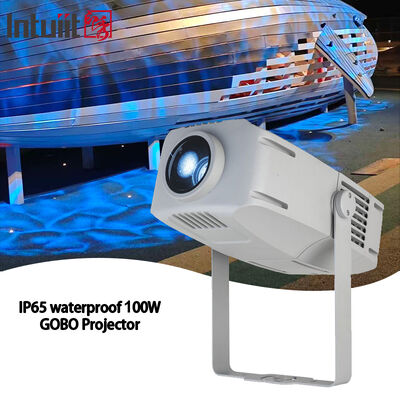 100W Gobo-Projektor Wassereffekt IP65 Wasserdichte Outdoor LED Wasserwellen-Effekt-Leuchten LED Logo Gobo Projektor Licht
