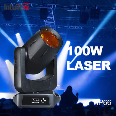 100W CMY IP66 Außenwasserdichtes Laserstrahl Bewegendes Kopflicht Projektor Bühnenkonzert Laser Bewegliches Licht