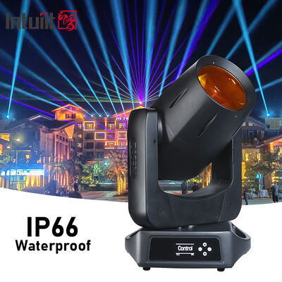 IP66 wasserdicht 100W CMY Laser bewegliche Kopfleuchte Ultra Schmal 0,8 Grad Strahlwinkel Außenbühnenbeleuchtung DMX512