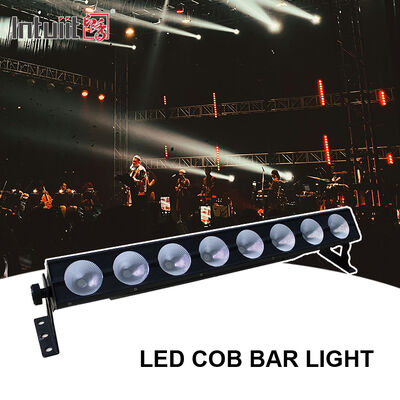 8x15W RGB 3-in-1 DMX512 LED Lineare Wandspülmaschine Bühnenleuchten Innenlicht Waschbeleuchtung für Kirchenstudios