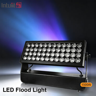 1500W Hochleistungs-RGBW 4in1 LED-Bühnenflutlicht DMX512 Theater-TV-Studio-Konzert-Event-Waschbeleuchtung