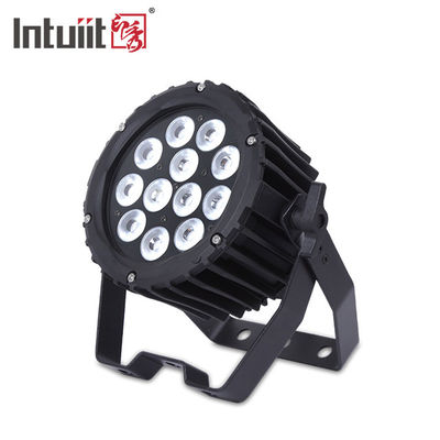 12x3W 4 in 1 Stadiums-Gleichheits-Licht-Auto RGBW LED Uplight IP65 DJ im Freien laufend