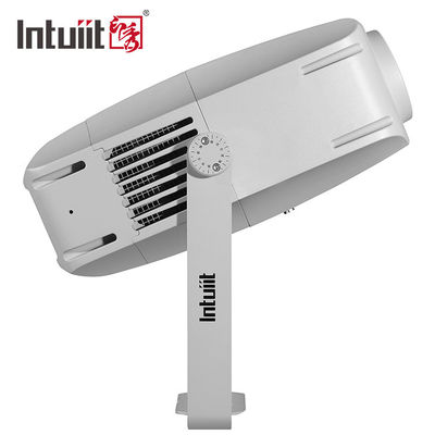 LED-lautes Summen tragbarer Mini Digital Gobo Projector Stand im Freien mit Außen-Logo Rotated Advertising Custom